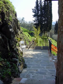 Top terrace